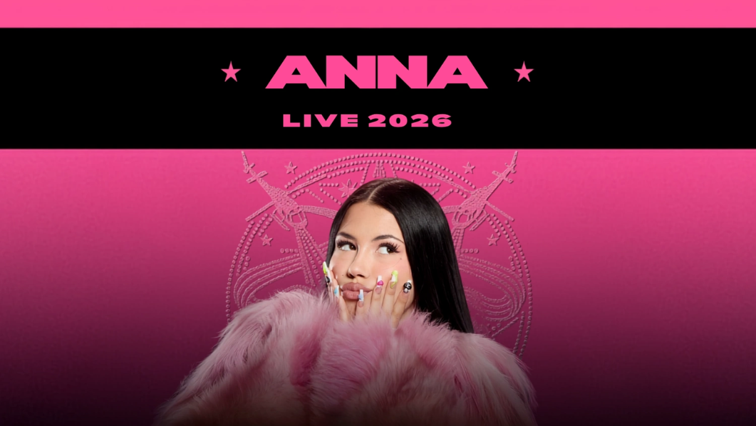 Copertina ANNA live 2026