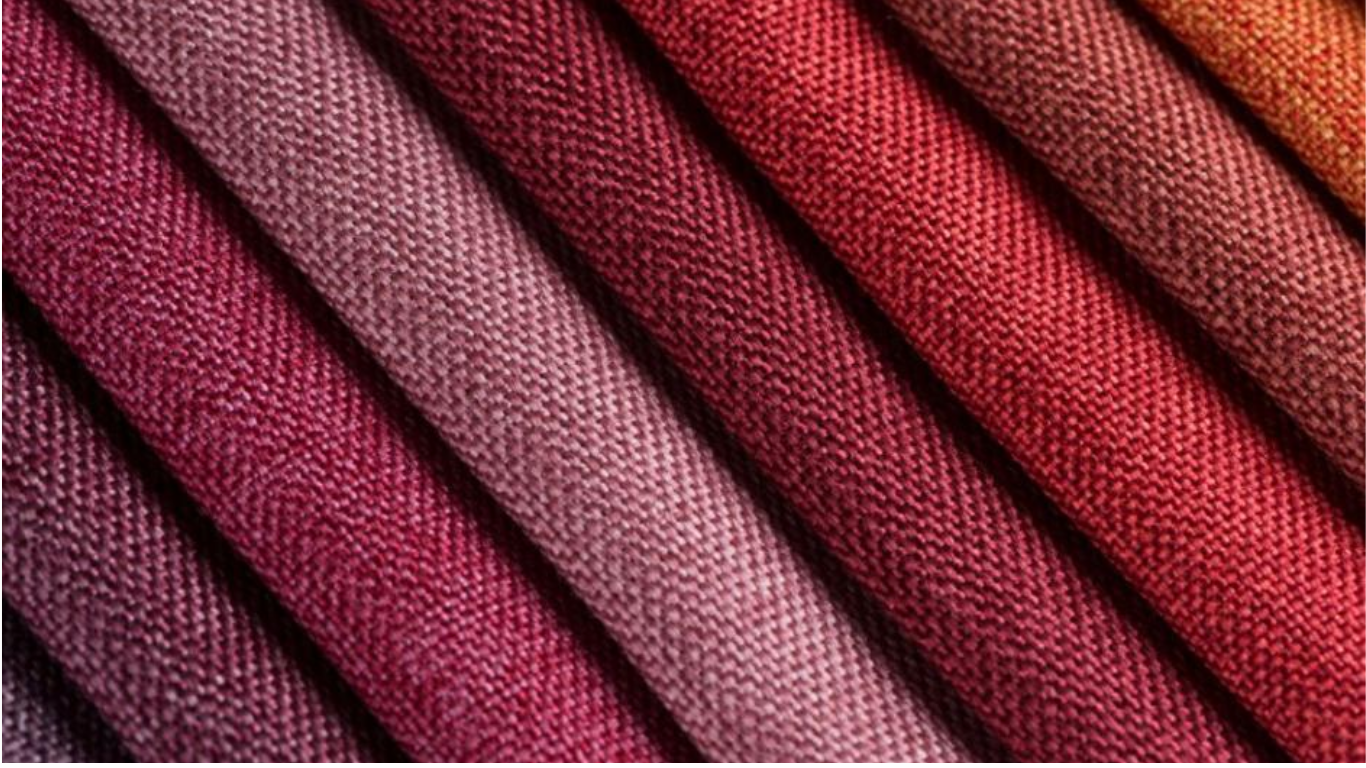 Pezzi di tessuto colorati