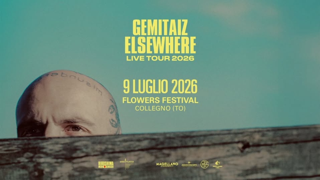Gemitaiz al Flowers Festival