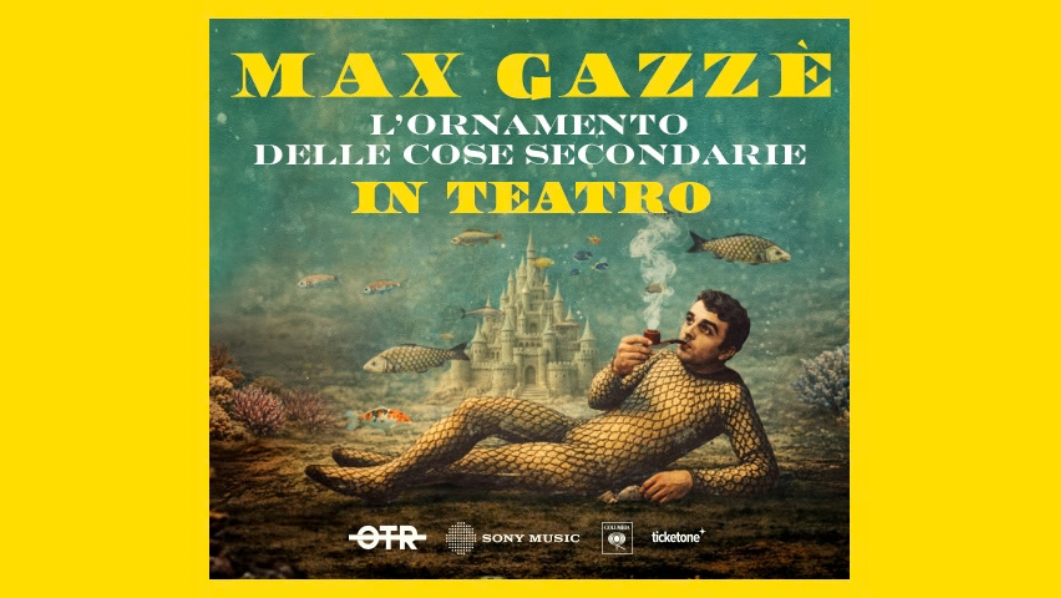 Locandina Max Gazzè