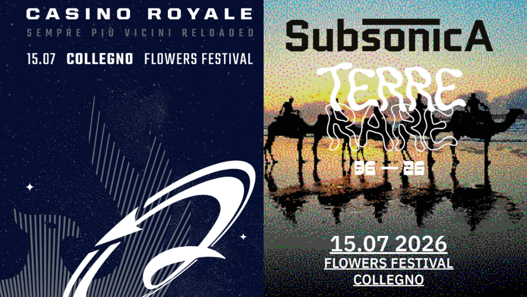 Subsonica e Casino Royale al Flowers Festival