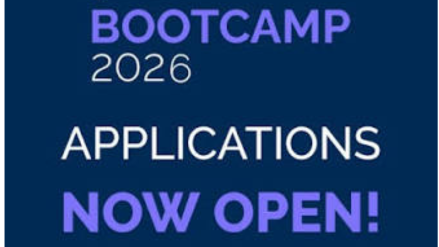 BOOTCAMP 2026 APPLICATIONS NOW OPEN