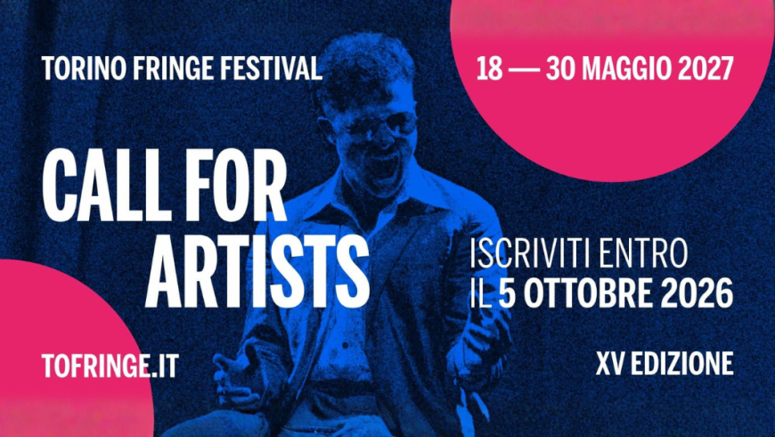 Locandina Call for Artists Fringe 2027