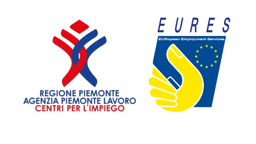 Loghi Centri impiego Regione Piemonte ed Eures