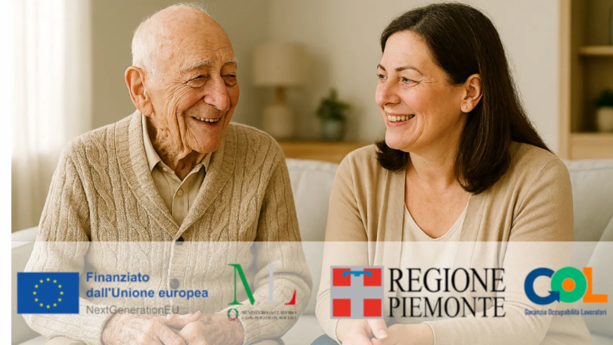 Persona anziana e assistente familiare