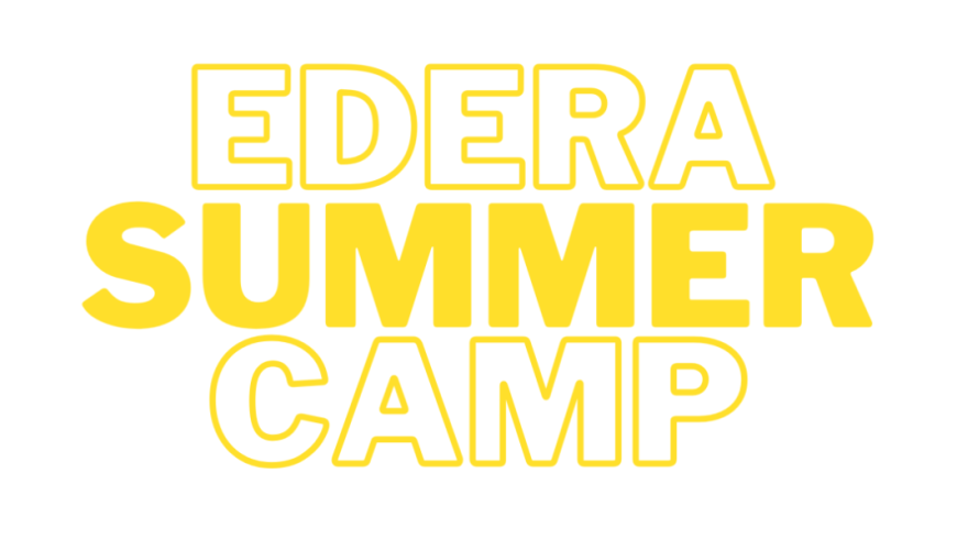 scritta EDERA SUMMER CAMP