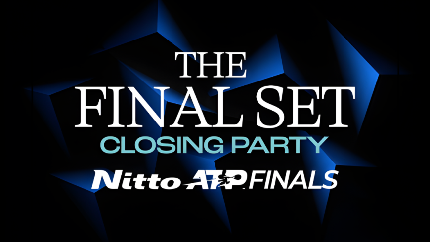 The final set closing party Nitto ATP Finals