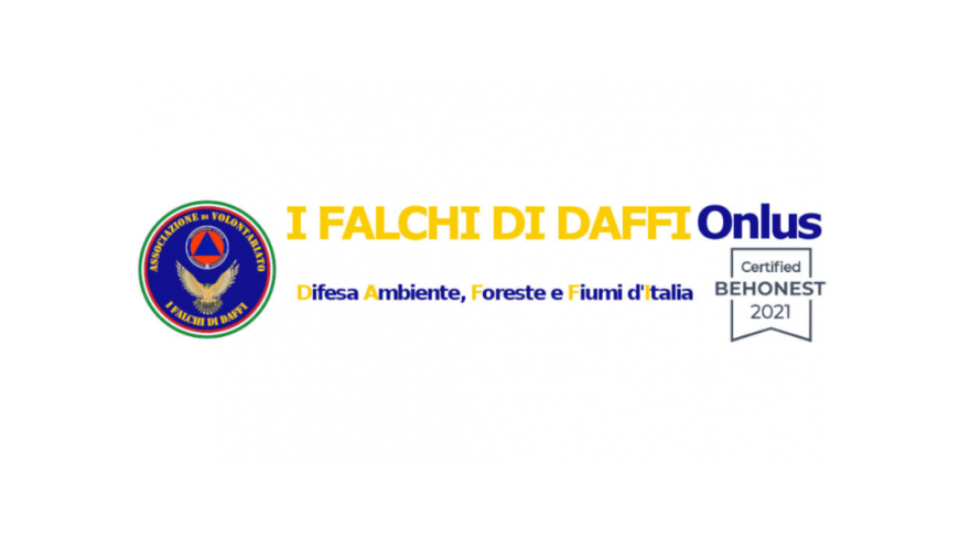 scritta I Falchi di Daffi onlus
