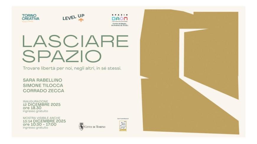 invito Level Up dicembre 2025