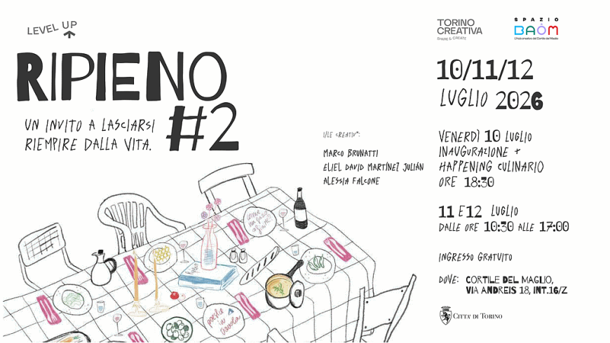 locandina level up luglio 2026