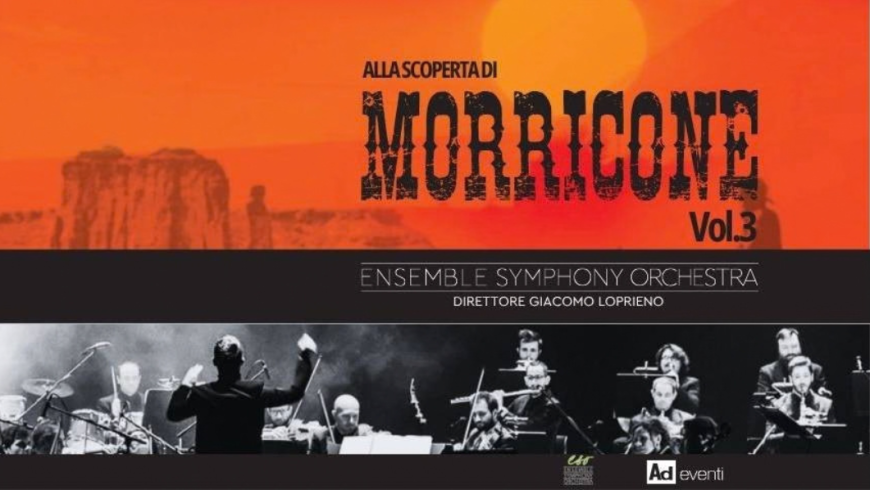 Locandina Ensemble Symphony Orchestra-Morricone 