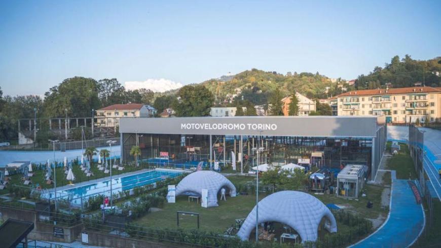 Vista dall'alto del Motovelodromo di Torino