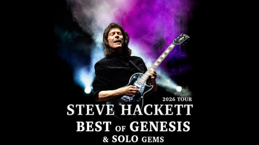 Locandina Steve Hackett