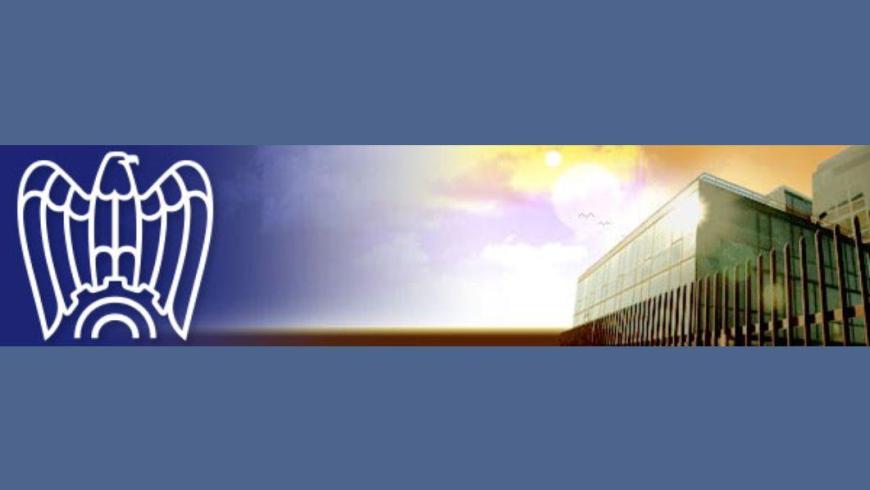 Logo Unimpiego (aquila stilizzata) e sede