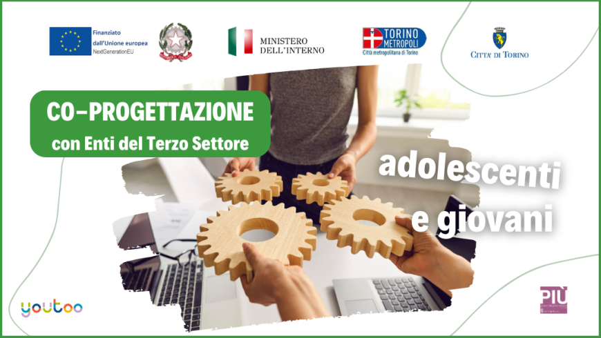 Co-progettazione per adolescenti e giovani con enti del Terzo Settore