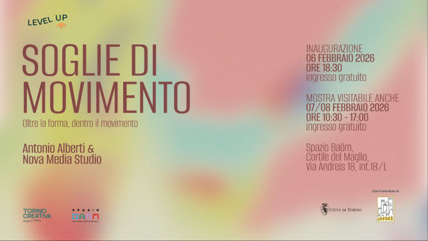 invito level up mostra 6/7/8 febbraio 2026