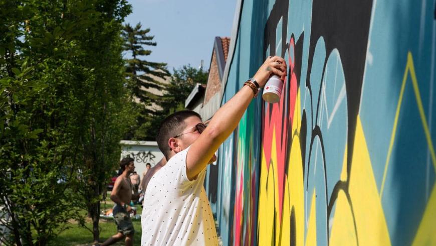 foto artista Murarte