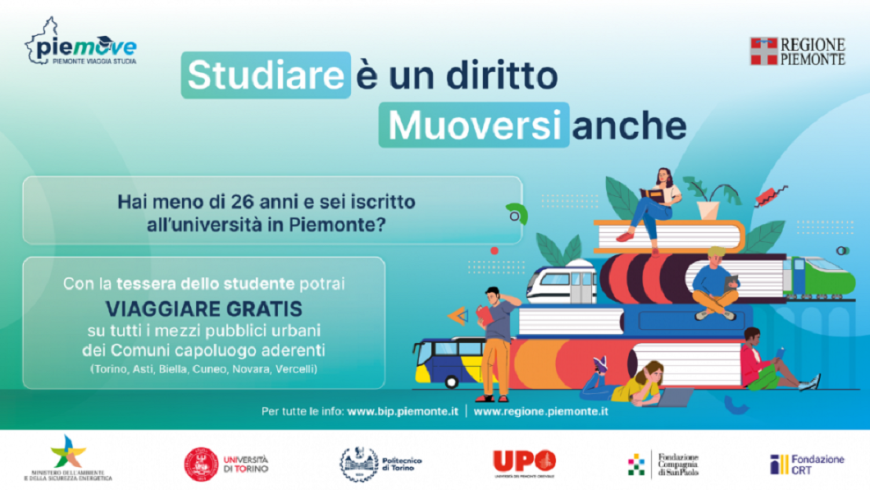 Locandina studiare è un diritto muoversi anche